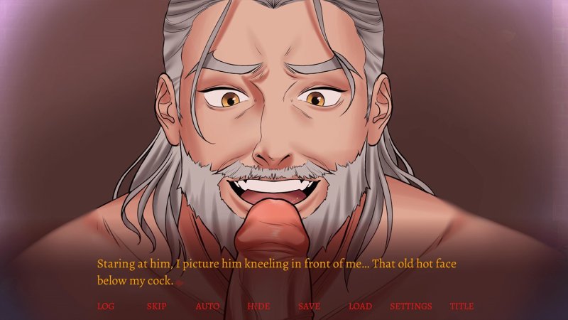 Close-up adult male character portrait with surprised expression — My Incubi Harem screenshot.